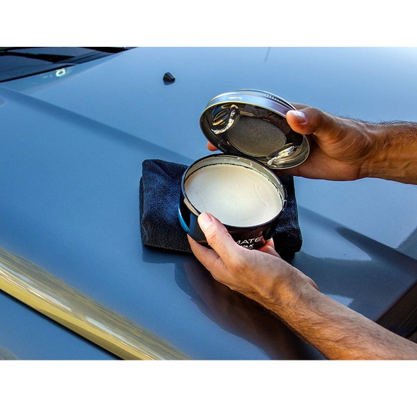 Sáp Meguiar's Ultimate Paste Wax Hydrophobic Polymer nhập khẩu - Phủ bóng bảo vệ sơn xe ô tô cao cấp