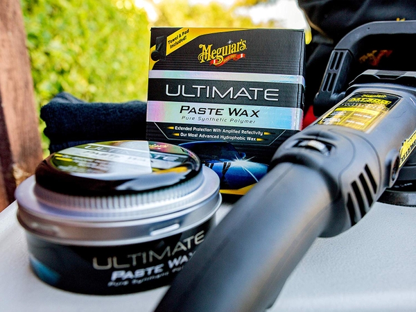 Sáp Meguiar's Ultimate Paste Wax Hydrophobic Polymer nhập khẩu - Phủ bóng bảo vệ sơn xe ô tô cao cấp