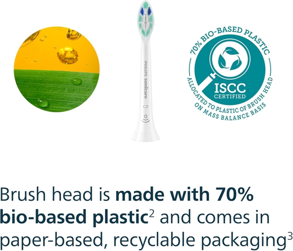 Hộp 4 chiếc đầu bàn chải Philips C2 Optimal Plaque Control