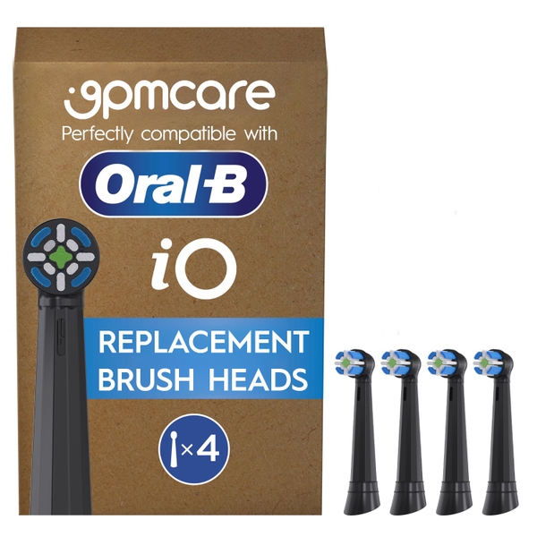 (Hộp 4) Đầu bàn chải điện 9pmcare iO lắp cho Oral-B iO Series