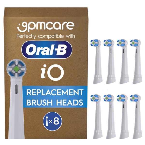 (Hộp 8) Đầu bàn chải điện 9pmcare iO lắp cho Oral-B iO Series