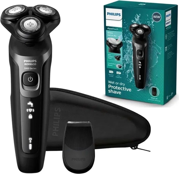 Máy cạo râu Philips Norelco Aquatouch Series 5000 thế hệ mới S5966/85