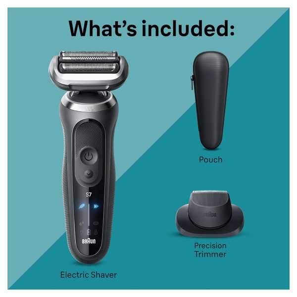 Máy cạo râu Braun Electric Razor Series 7 7120S Turbo (2024)