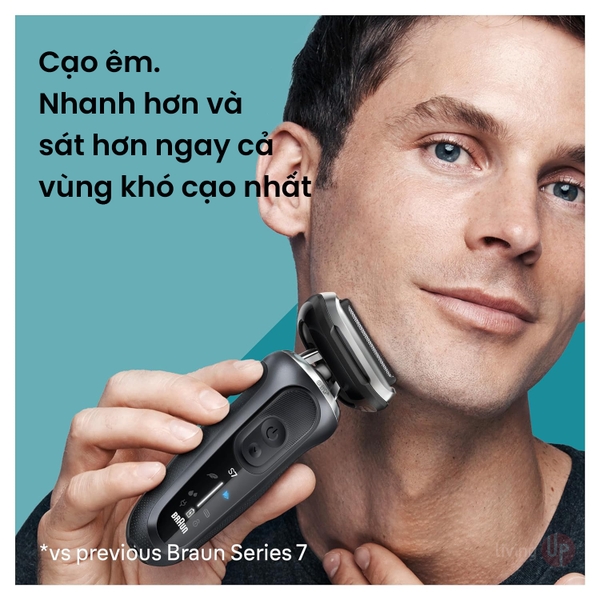 Máy cạo râu Braun Electric Razor Series 7 7120S Turbo (2024)