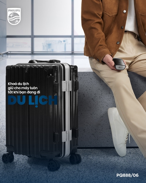 Máy cạo râu du lịch cao cấp Philips Compact Shaver On-the-Go