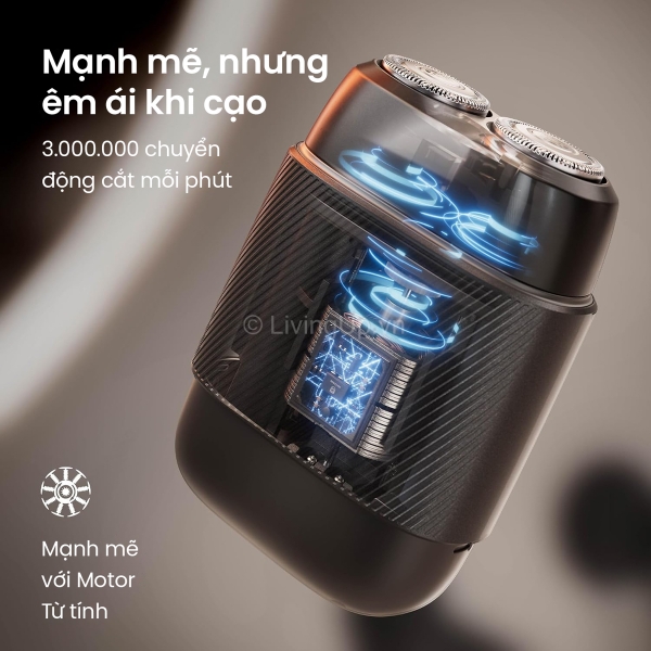 Máy cạo râu du lịch cao cấp Philips Compact Shaver 500 Series S591/05