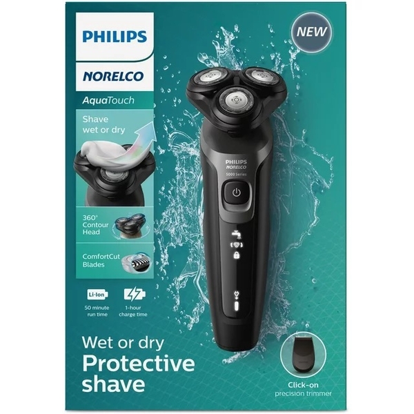Máy cạo râu Philips Norelco Aquatouch Series 5000 thế hệ mới S5966/85