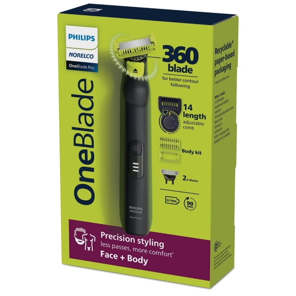 Máy cạo râu Philips OneBlade Pro Face+Body QP6542/70