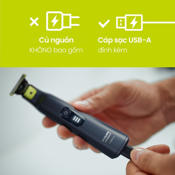 Máy cạo râu Philips OneBlade Pro Face+Body QP6542/70