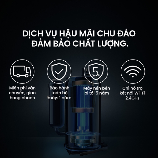 Máy hút ẩm thông minh WIDETECH (Bản Quốc Tế) 12L