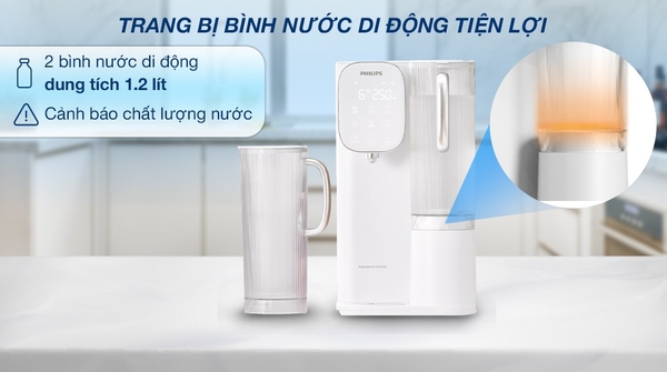 Máy lọc nước RO nóng lạnh để bàn Philips ADD6912WH/74