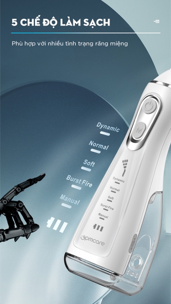 Combo bàn chải điện Oral-B iO Series 3 và Tăm nước 9pmcare L15 Ultra Clean
