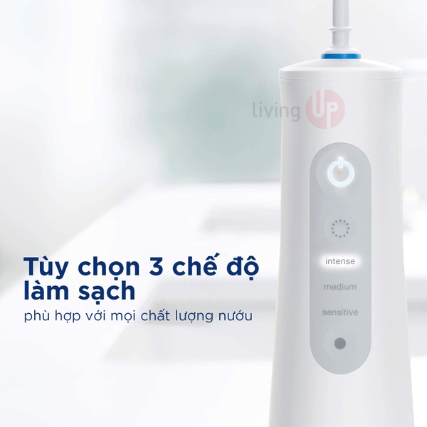Combo bàn chải điện và tăm nước Oral-B 2-in-1 Professional Dental Care Kit