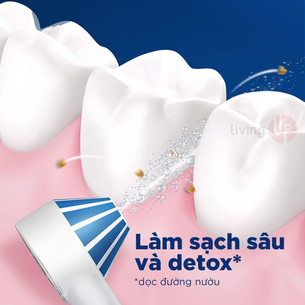 Combo bàn chải điện và tăm nước Oral-B 2-in-1 Professional Dental Care Kit