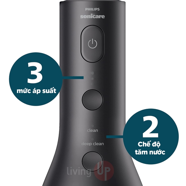 Combo bàn chải điện Philips Sonicare 3100 HX4031/21 và máy tăm nước Philips HX3826/31