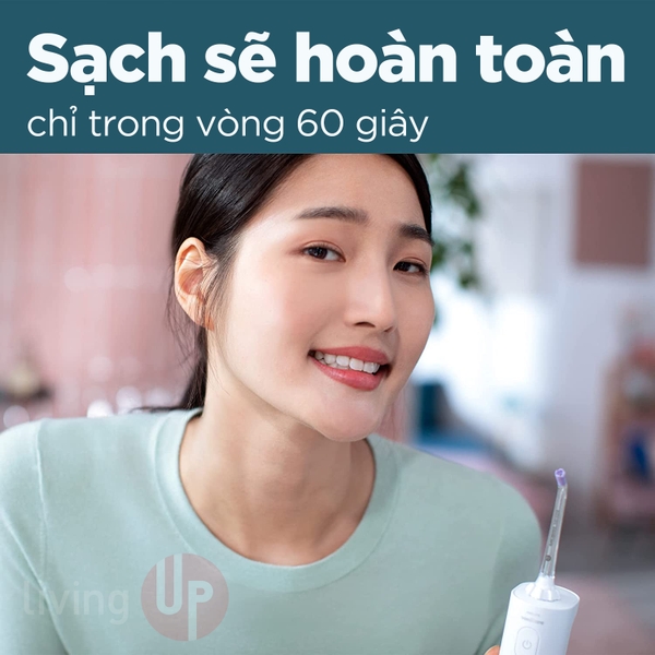 Combo bàn chải điện Philips Sonicare 3100 HX4031/21 và máy tăm nước Philips HX3826/31