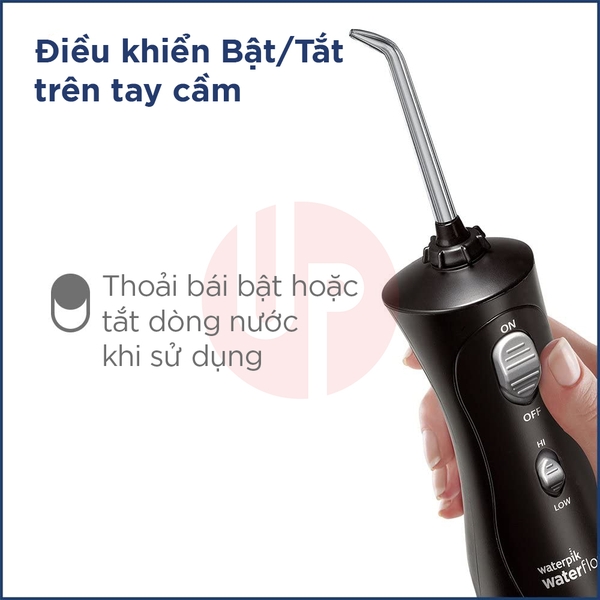Máy tăm nước không dây Waterpik WP-462 PLUS (Màu đen)