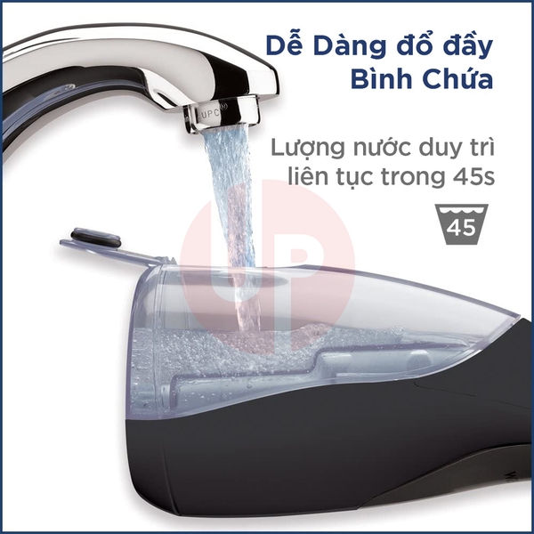 Máy tăm nước không dây Waterpik WP-462 PLUS (Màu đen)