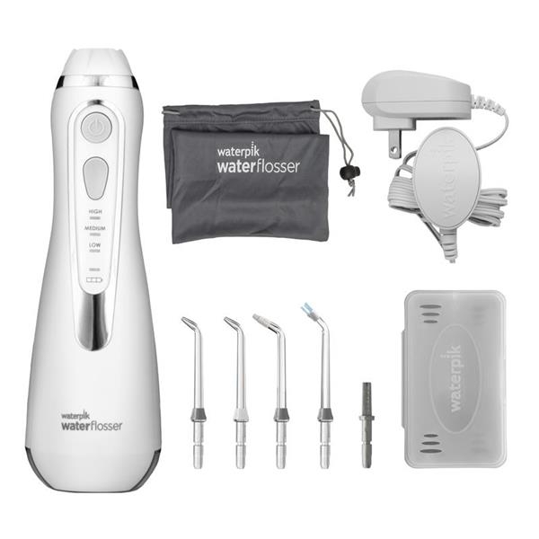 Tăm nước Waterpik WP-560 (Trắng) - 6 đầu tăm thay thế