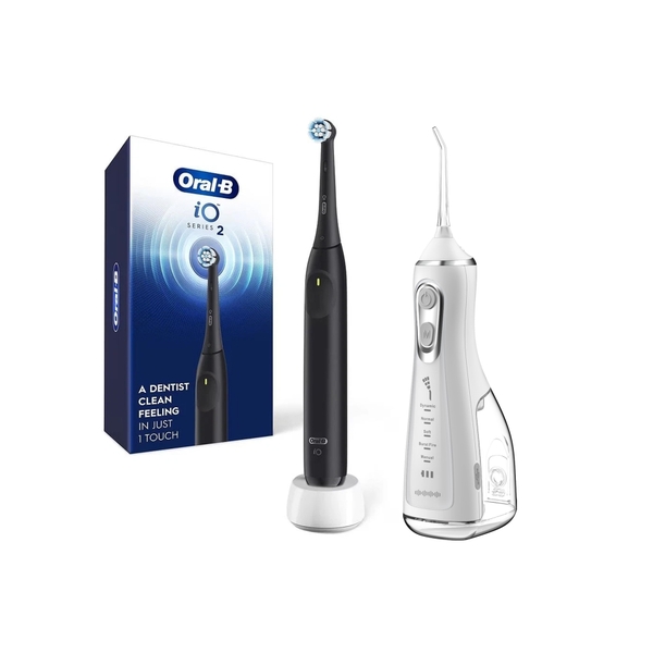 Combo bàn chải điện Oral-B iO Series 2 & Tăm nước 9pmcare Ultra Clean