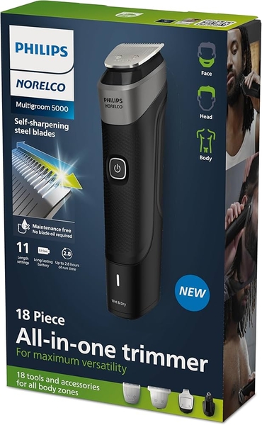 Tông đơ cắt tóc Philips Multigroom Series 5000 MG5910/28 (Mã mới)