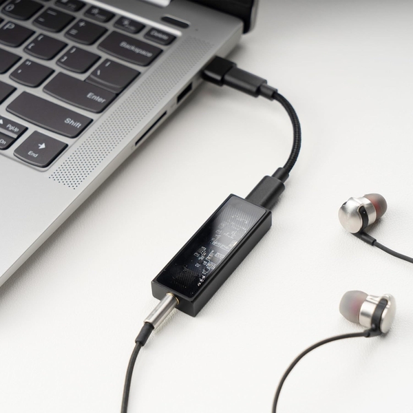 Bộ USB Dac/amp HiFi Questyle M12i Hi-res Audio [MFi Certified] hỗ trợ PCM 768kHz DSD512
