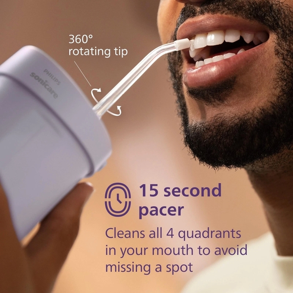 Máy tăm nước du lịch Philips Sonicare Portable Flosser HX3331