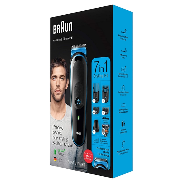 Tông đơ cắt tóc Braun 7-in-1