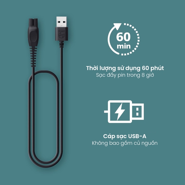 Tông đơ cạo lông cơ thể Philips Body Groomer 3000 Series BG3470/15