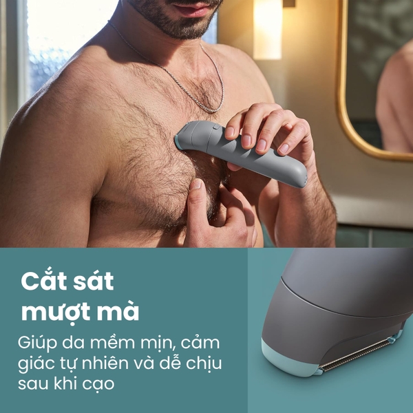 Tông đơ cạo lông cơ thể Philips Body Groomer 3000 Series BG3470/15