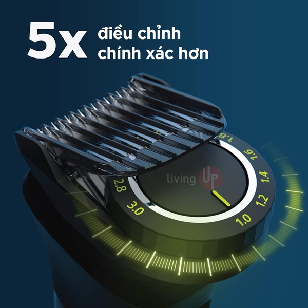 Tông đơ cắt tóc & máy cạo râu đa năng Philips Multigroom Series 9000 (25 pieces)