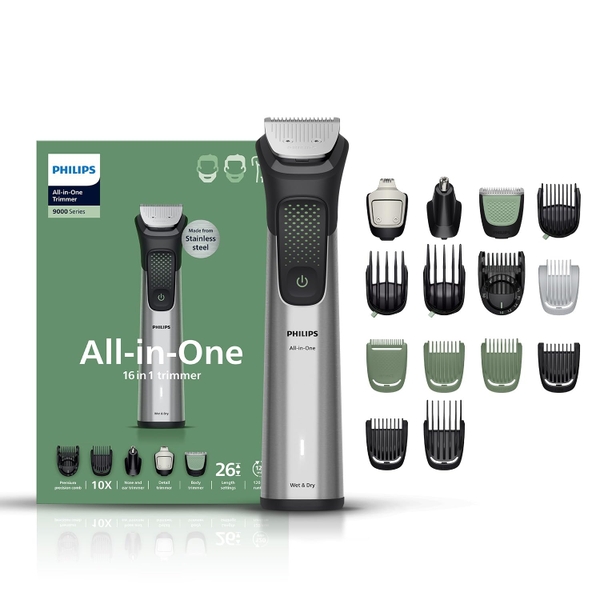 Tông đơ đa năng 16-in-1 Philips All-in-One Trimmer 9000 (Model 2026)