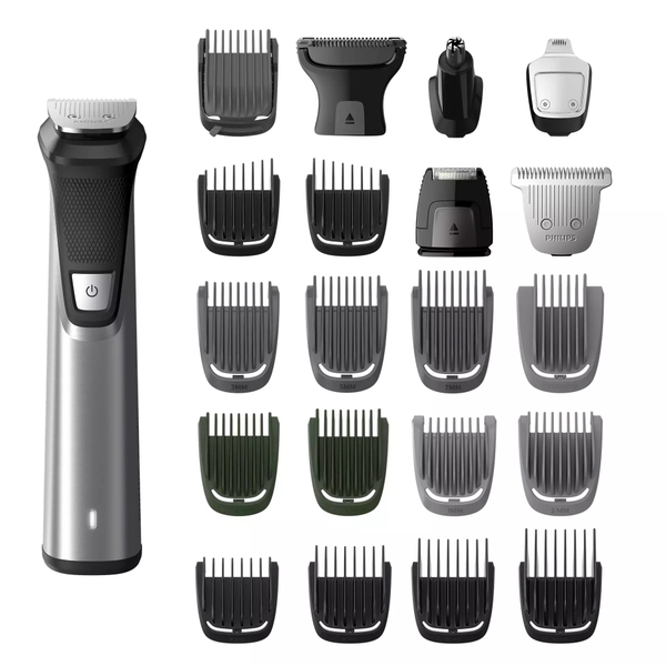 Tông đơ cắt tóc & máy cạo râu đa năng Philips Multigroom Series 9000 (25 pieces)