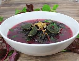 Canh rau dền trứng bắc thảo