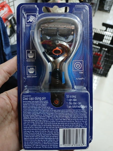 Gillette Fusion Bàn Cạo Chạy Pin