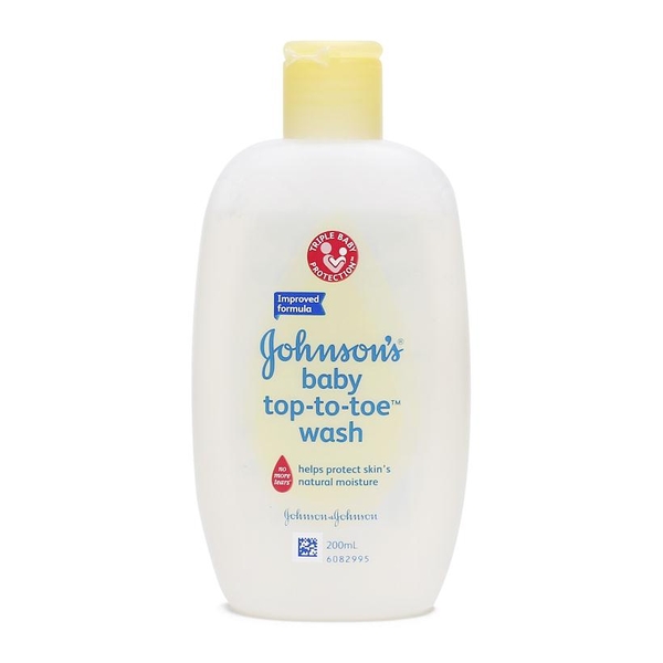 Sữa tắm gội Johnson baby top-to-toe wash 200ml