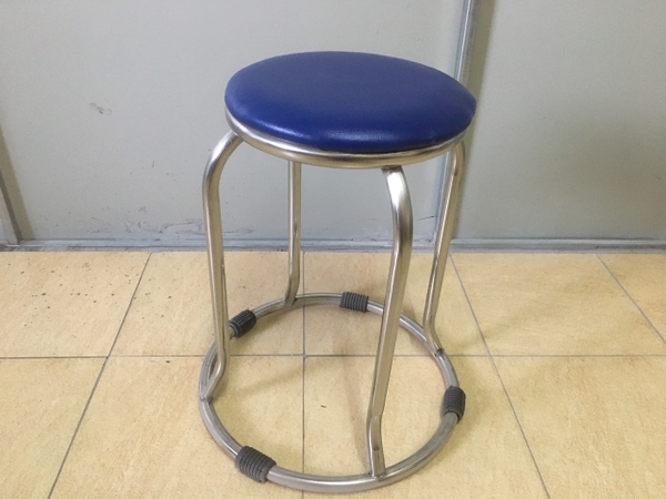 Ghế Đôn Chân Vòng Inox Bọc Nệm