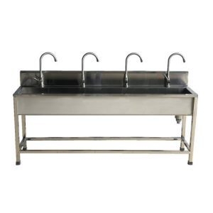 Bồn Rửa Tay Inox Cho Trẻ Mầm Non 2000×400 mm