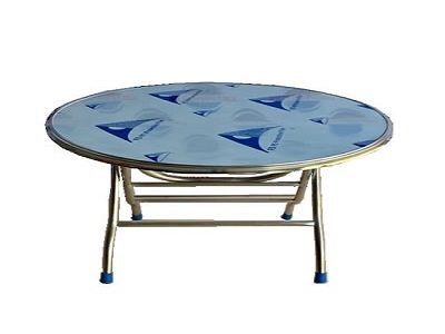 Bàn tròn inox 1M