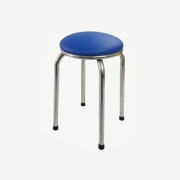 Ghế Đôn Inox Chân Thẳng Bọc Nệm