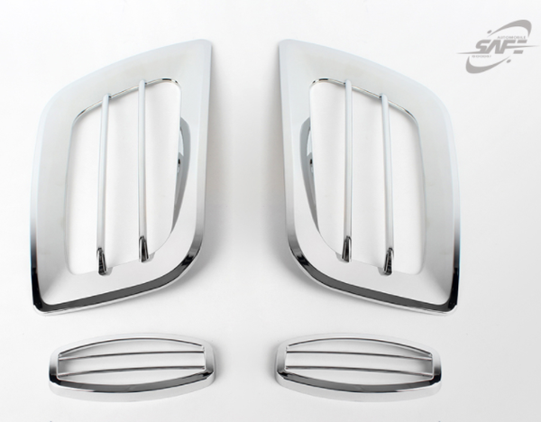 Ốp mạ đèn gầm và xi nhan xe H150