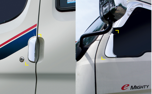 Ốp mạ tay mở xe HD65