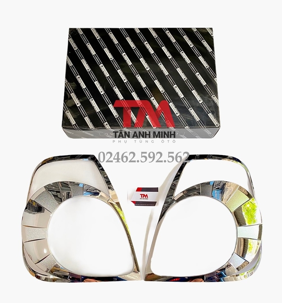 Ốp mạ đèn pha K250 mẫu 1