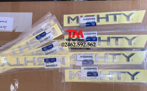 Tem chữ Mighty