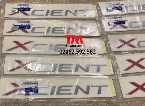 Tem chữ Xcient