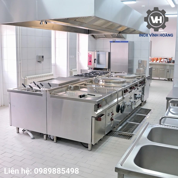 Bếp ăn công nghiệp hiện đại