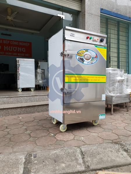 tủ nấu cơm công nghiệp 8 khay