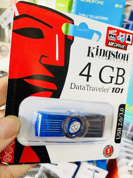 USB Kingston 4G Vỏ Nhựa Mã DT101