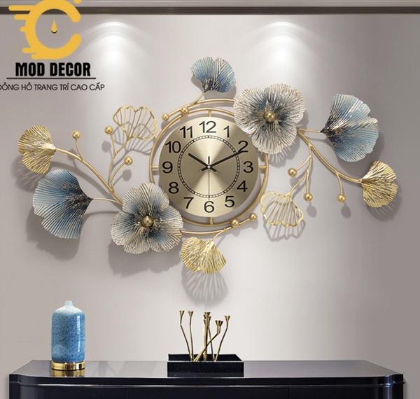 Đồng Hồ Treo Tường Hoa Mai Sang Trọng Quà Tặng Khai Trương Tân Gia (40)