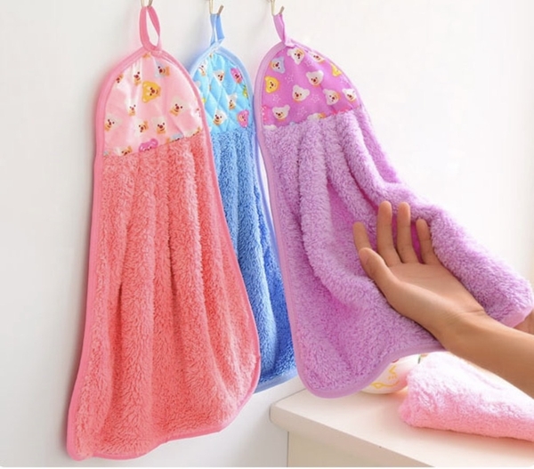 Khăn Lau Tay Coton Siêu Thấm Nước (1)